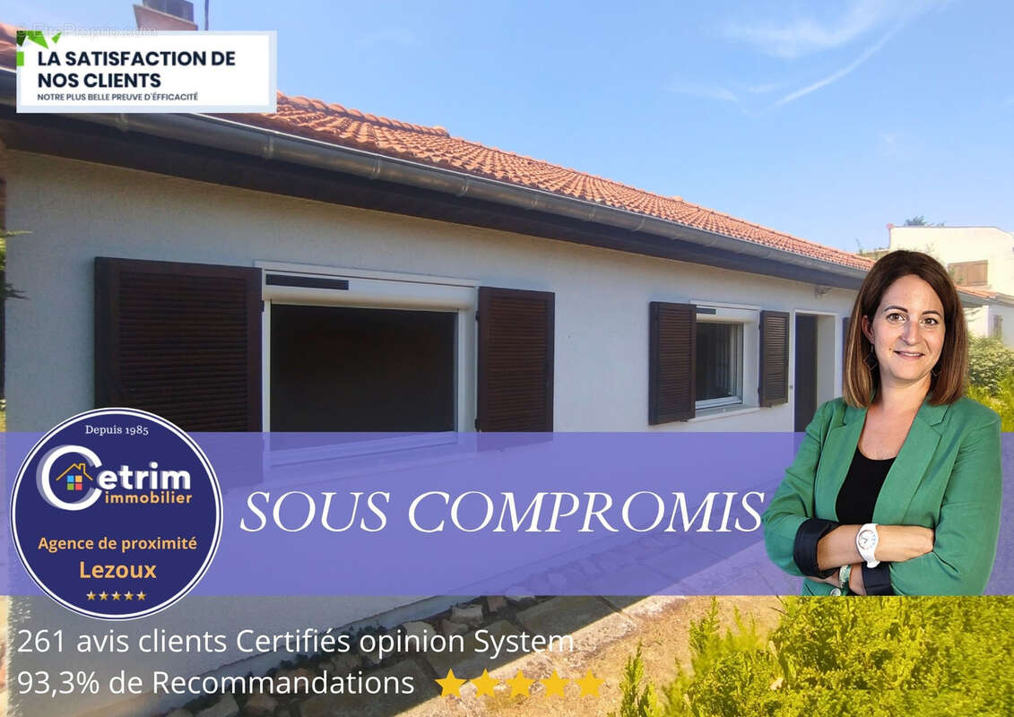 Maison à COURNON-D&#039;AUVERGNE