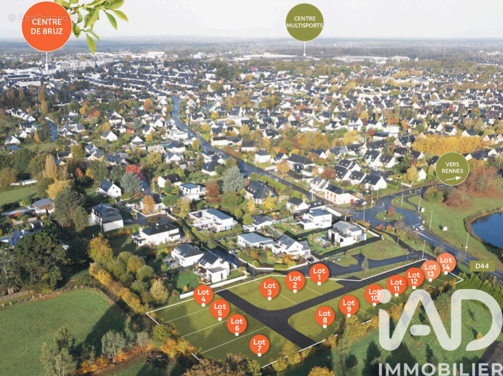 Photo 3 - Terrain à BRUZ