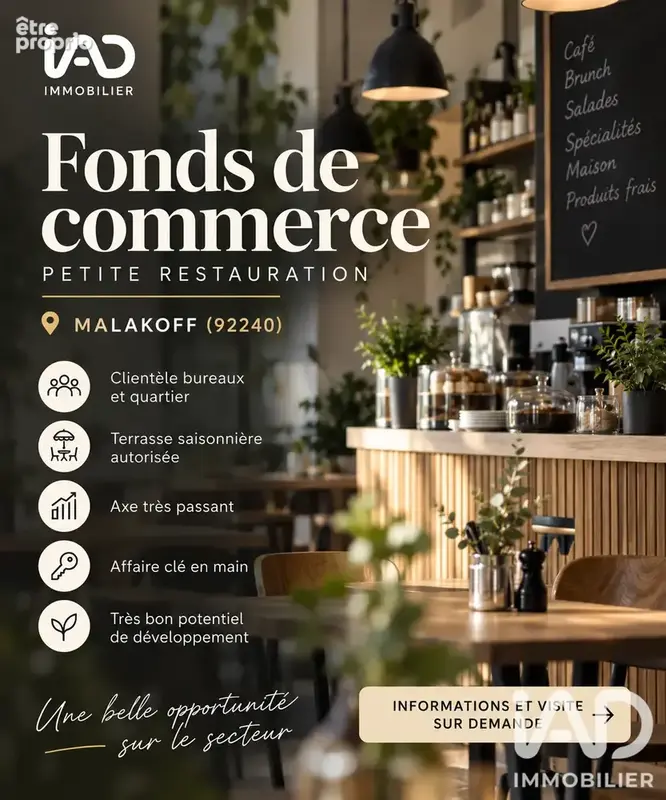 Photo 1 - Commerce à MALAKOFF
