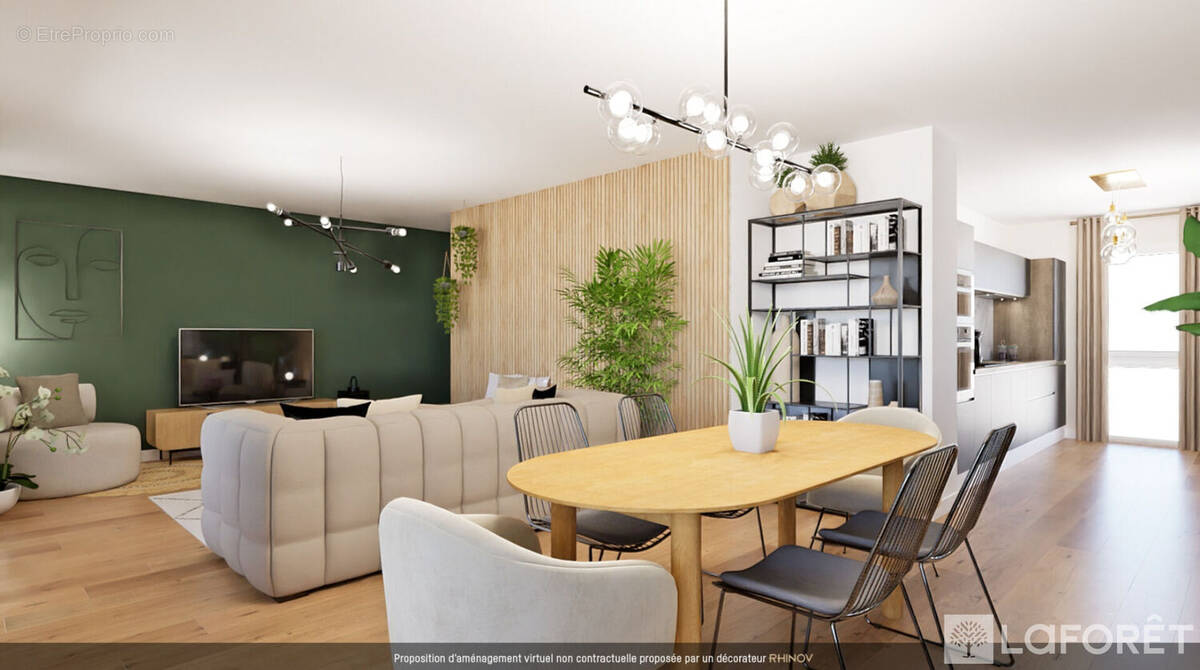 Appartement à TASSIN-LA-DEMI-LUNE