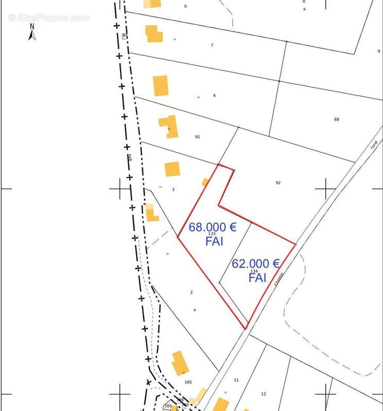 Terrain constructible à vendre à Trélissac, 2.376m², dont environ 2000 m2 de constructible - photo 6