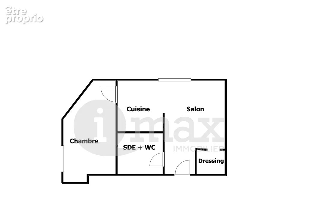 Asnieres gare - 2 pieces de 32m²  - 265 000 euros fai - photo 5