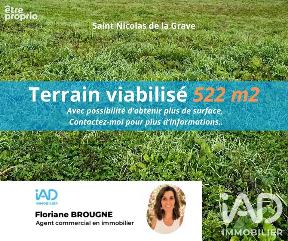 Photo 1 - Terrain à SAINT-NICOLAS-DE-LA-GRAVE