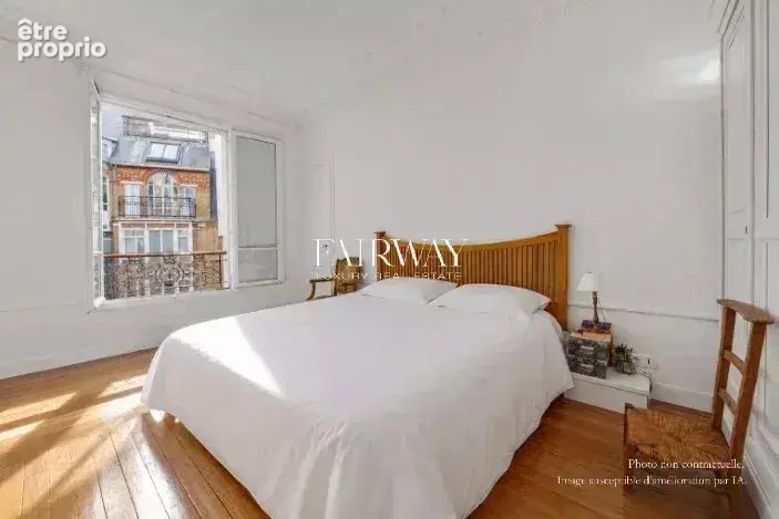 Appartement familial  174 m² - étage élevé avec balcon 4 chambres Paris 16ème - Flandrin - photo 9