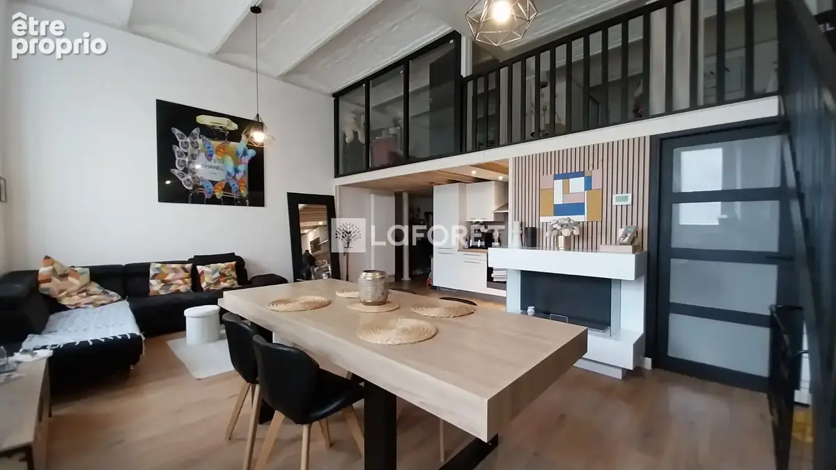 Loft Tourcoing 3 pièce(s) 80m2 - photo 3