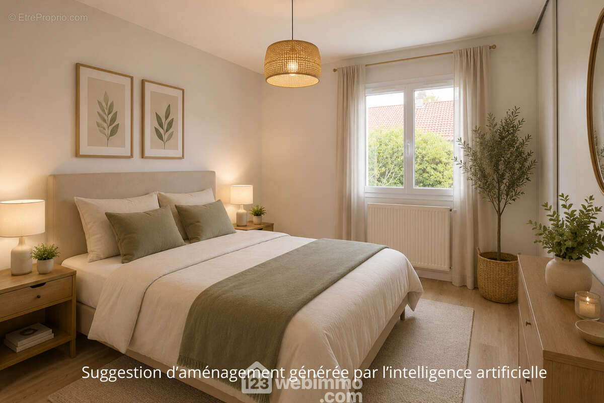 Suggestion d'aménagement générée par l'intelligence artificielle - Maison à TOUTLEMONDE