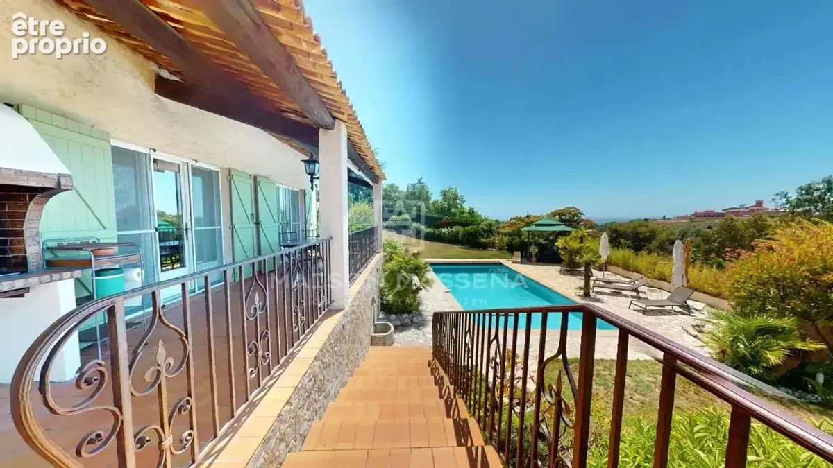 Maison vue panoramique - piscine - tennis - photo 6