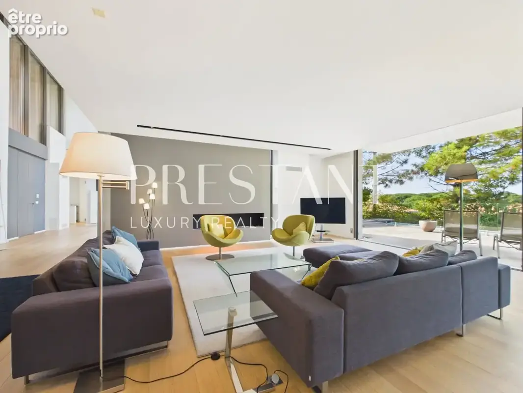 Vente villa contemporaine darchitecte 330 m² à Anglet Chiberta. Vue golf et lac, 5 suites, piscine , Proximité plages. - photo 4
