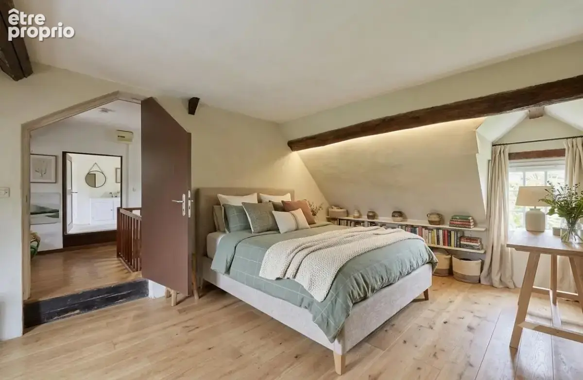 Jolie Propriété Normande et son jardin arboré. Trouville Sur Mer 8 pièce(s) 200 m2 - photo 13