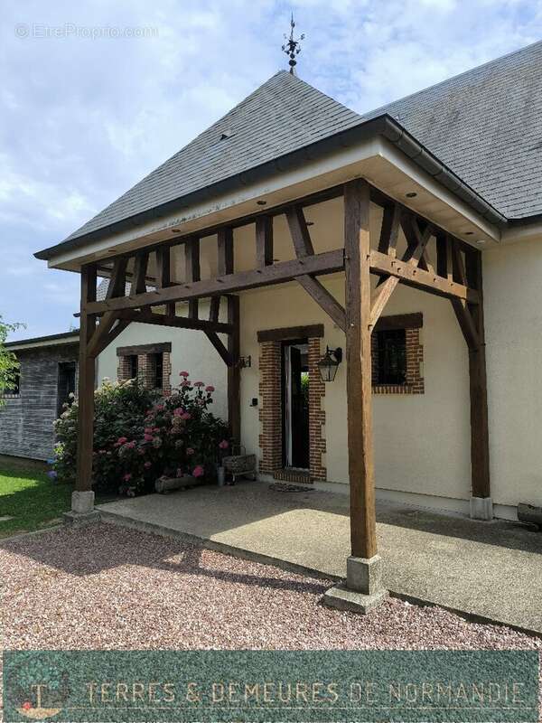 A 10 minutes de grand-bourtheroulde (27520), maison 4 chambres sur sous-sol, veranda et spa de nage sur terrain 1390 m². - photo 3