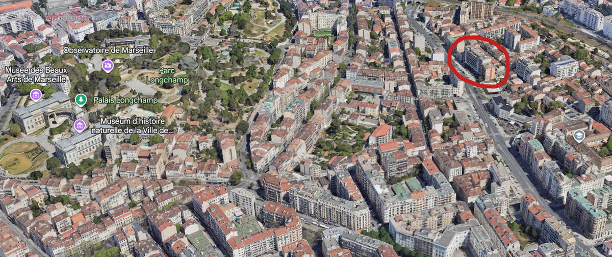 Appartement à MARSEILLE-4E
