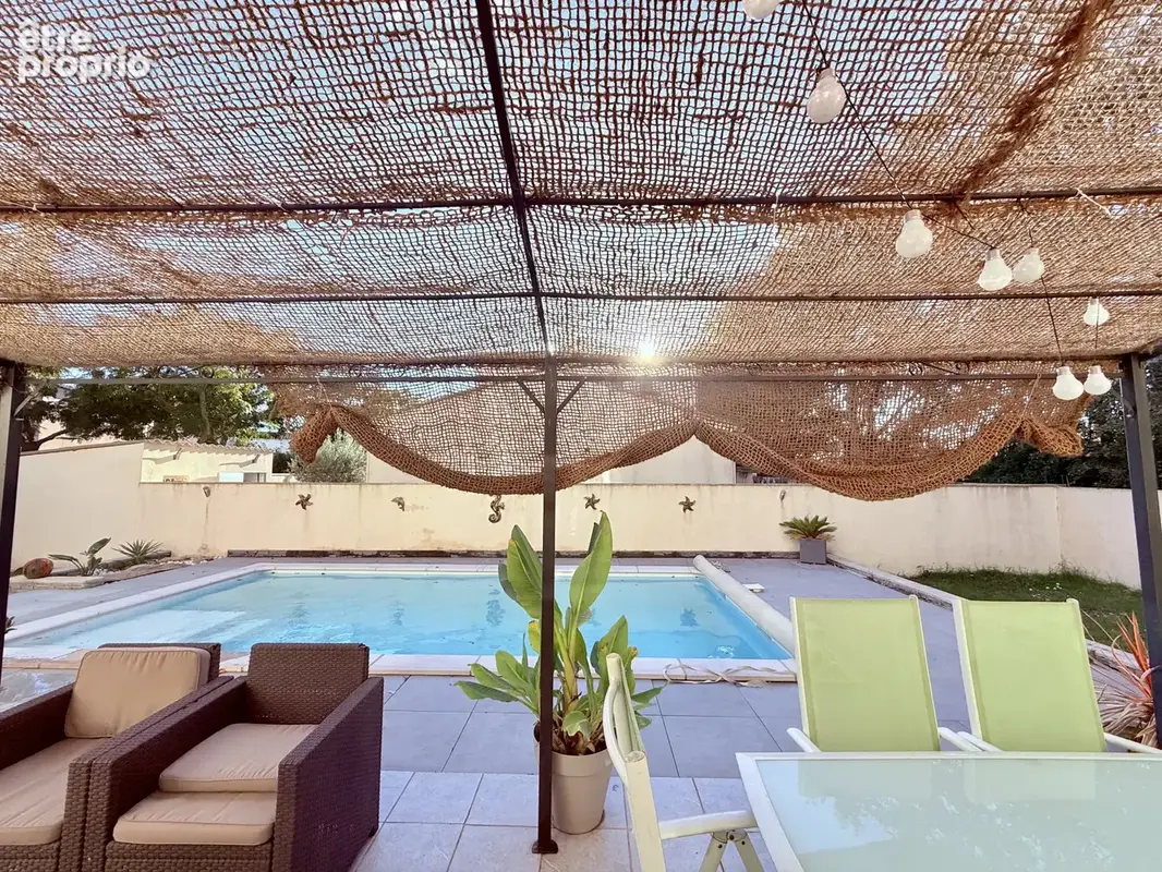 Aigues-mortes   belle villa individuelle de 155 m2 avec piscine - photo 1