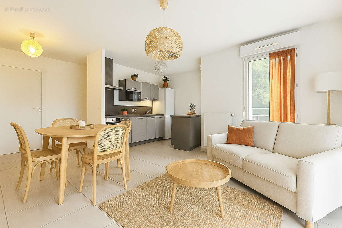 Meylan Béalières   Appartement T4 avec grande terrasse et garage en résidence récente - photo 4