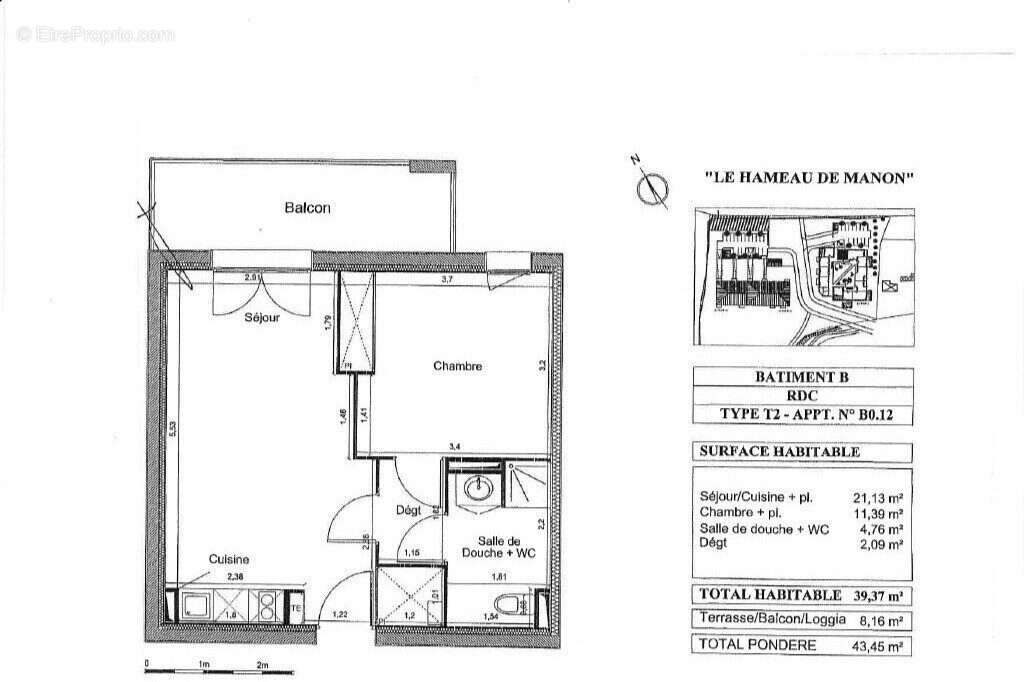 Appartement à BASSENS