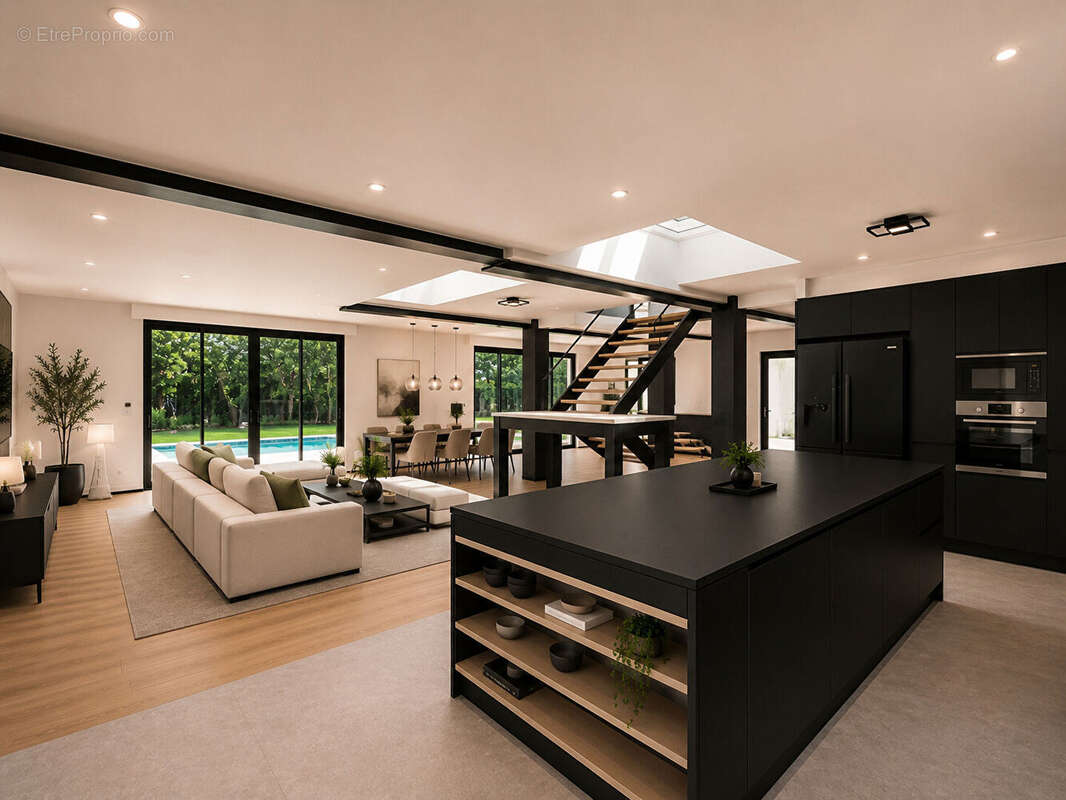 Très belle propriété neuve avec piscine chauffée Grosrouvre 12 pièces 360 m2 - photo 8