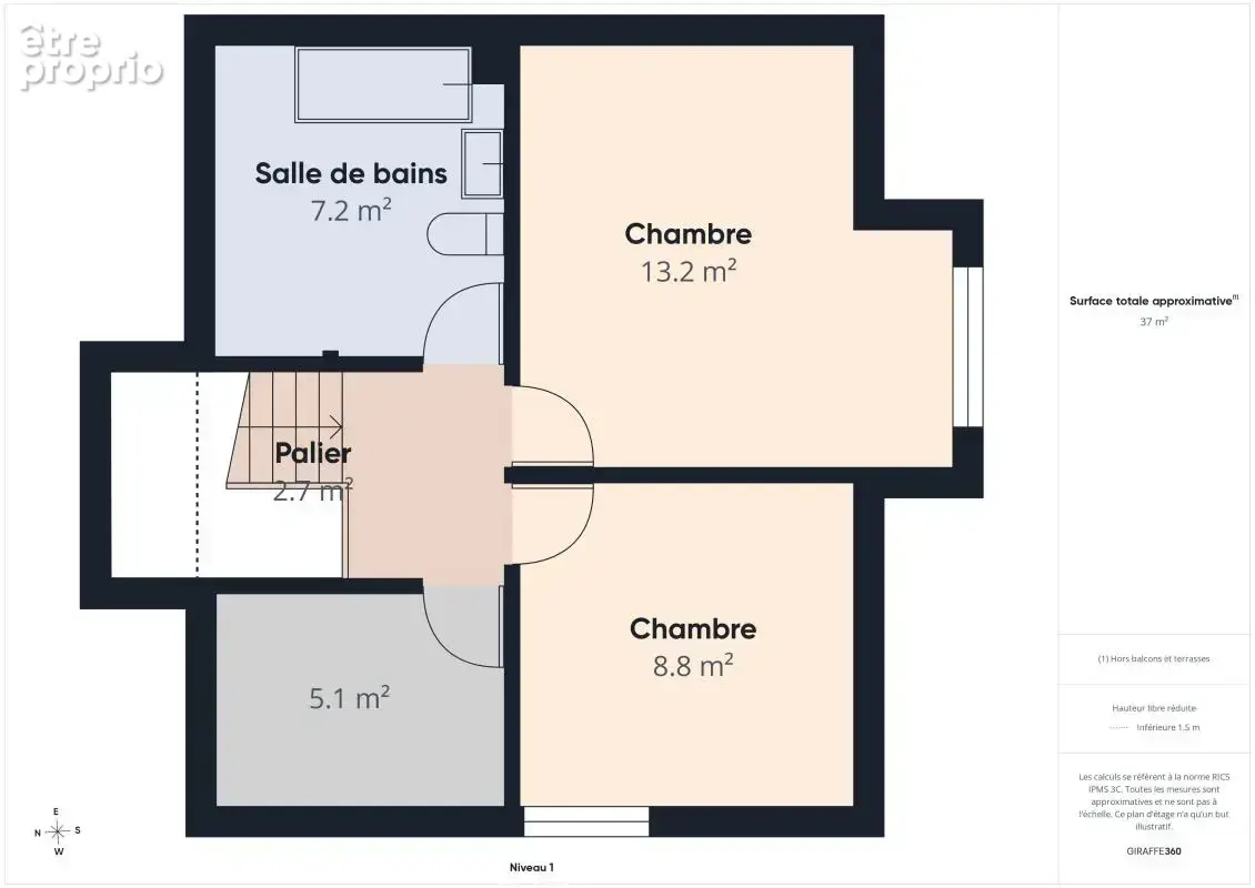 Maison mitoyenne avec jardin , au calme et proche des commodités - photo 22