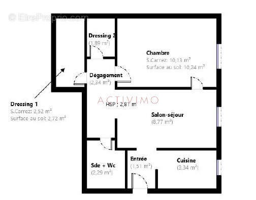 Appartement à PARIS-7E