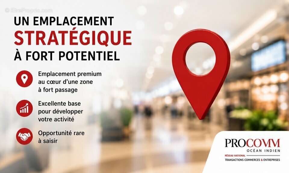 Commerce 17 m² à Saint-Denis  - photo 2