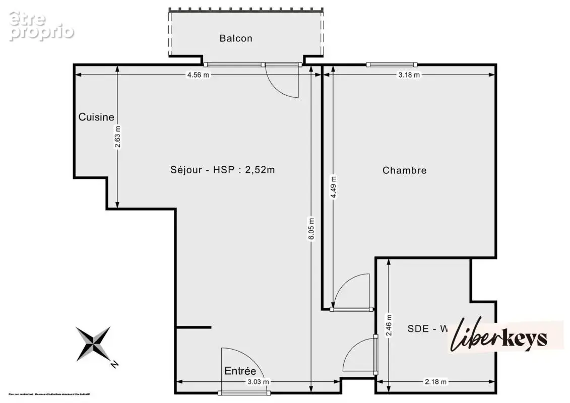 Appartement 2 pièces – 40,13 m² – Vue parc de la Poudrerie – Vert-Galant – Villepinte - photo 15