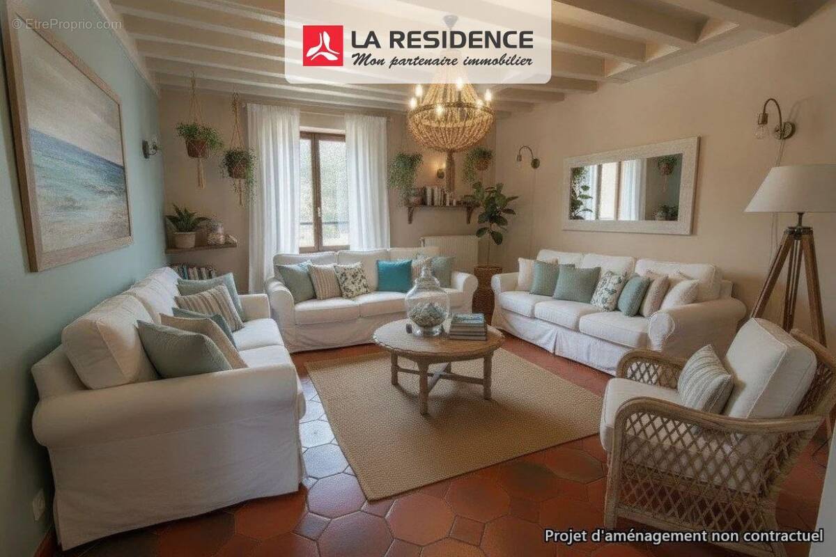 Appartement 73 m² à Le Mesnil-Saint-Denis  - photo 1