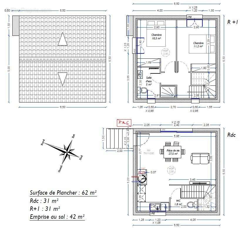 Maison à LA CALMETTE