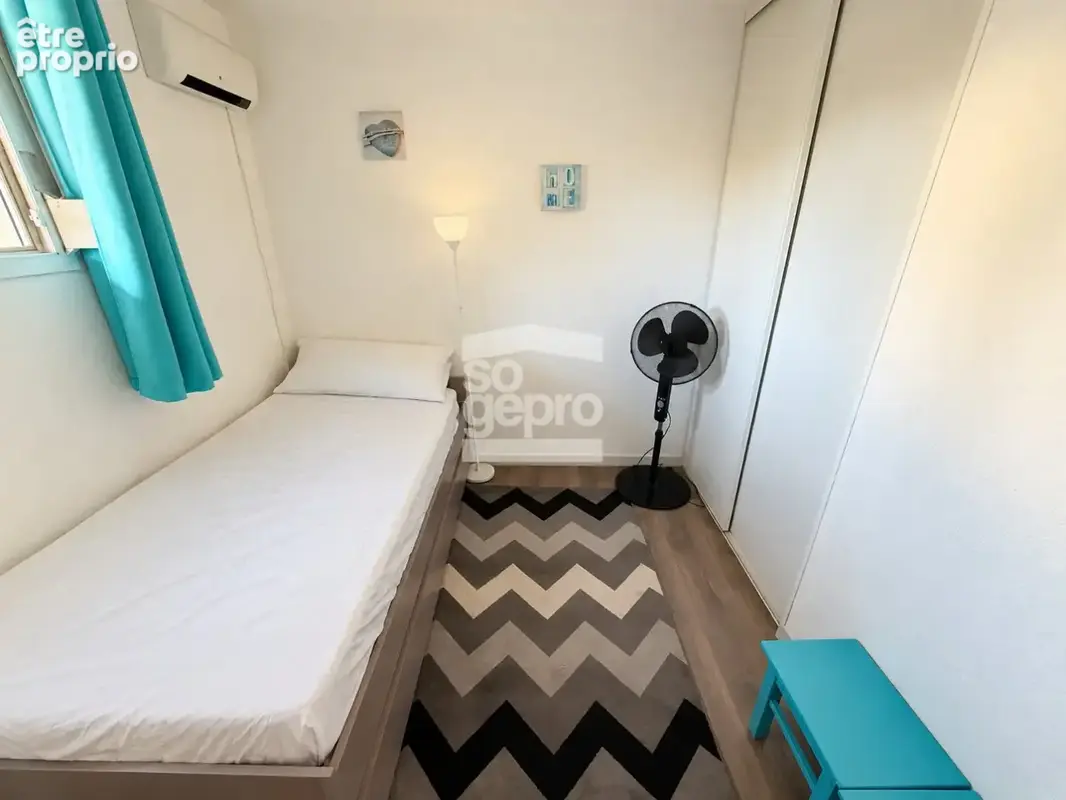 Réf : 2338 - Vente 2 Pièces Cabine en rez-de-jardin avec parking, secteur Richelieu ! - photo 6