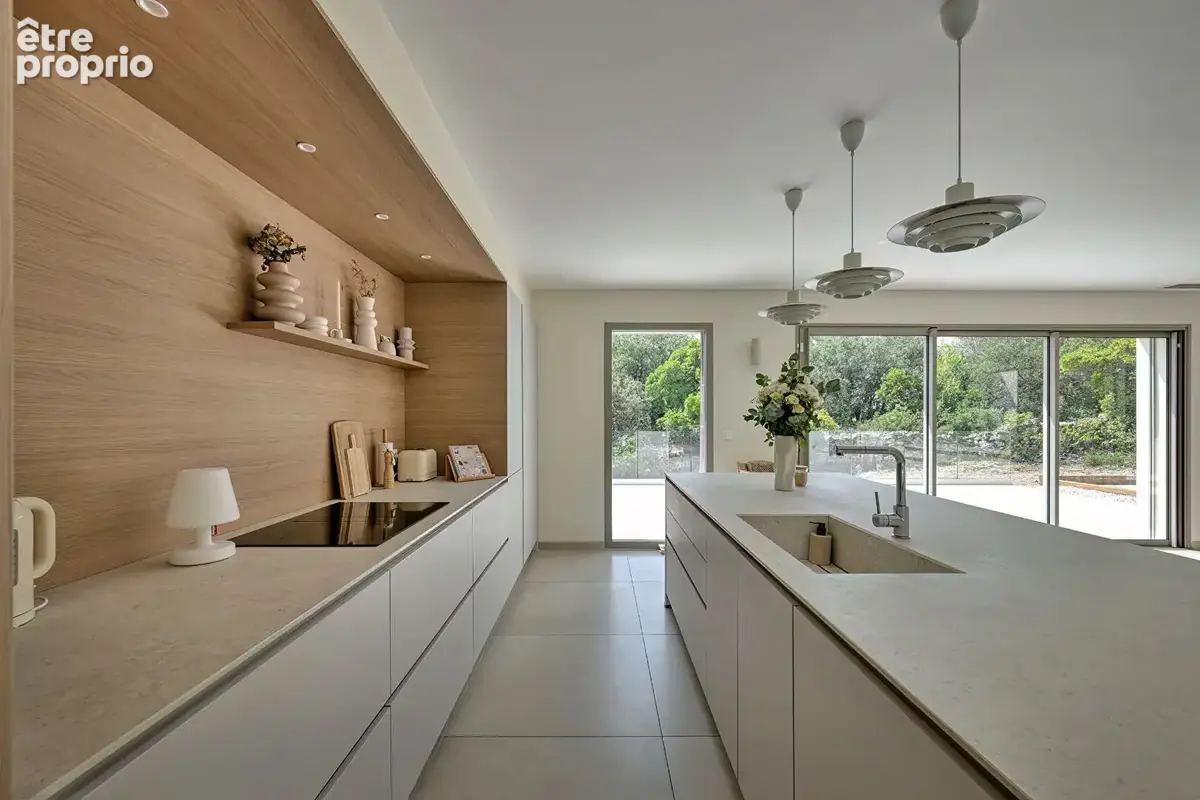 NIMES-TERRES DE ROUVIERE-Villa Contemporaine Neuve de plain-pied - photo 10