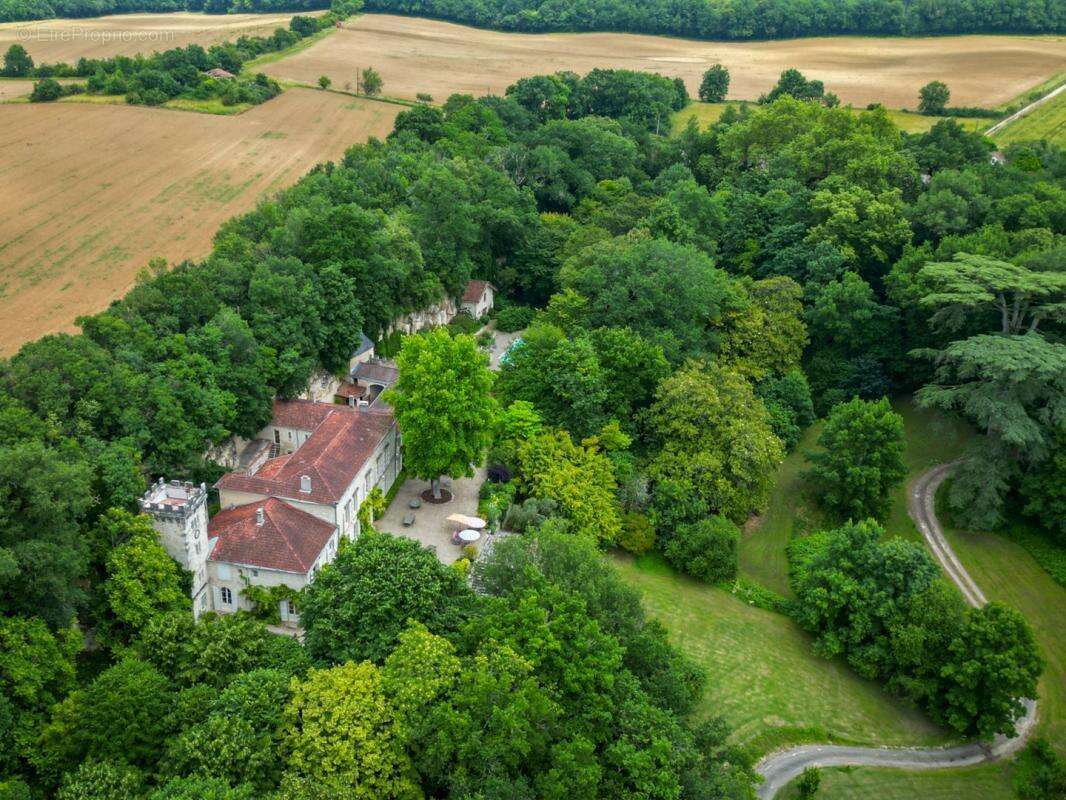 Château entièrement restauré sur 5 hectares de terrain (dont 2 hectares de bois et 3 sources d'eau) - photo 15