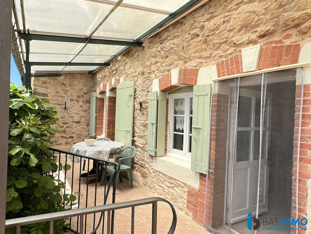 Maison principale (1er) : Terrasse Sud - Maison à CASTRES