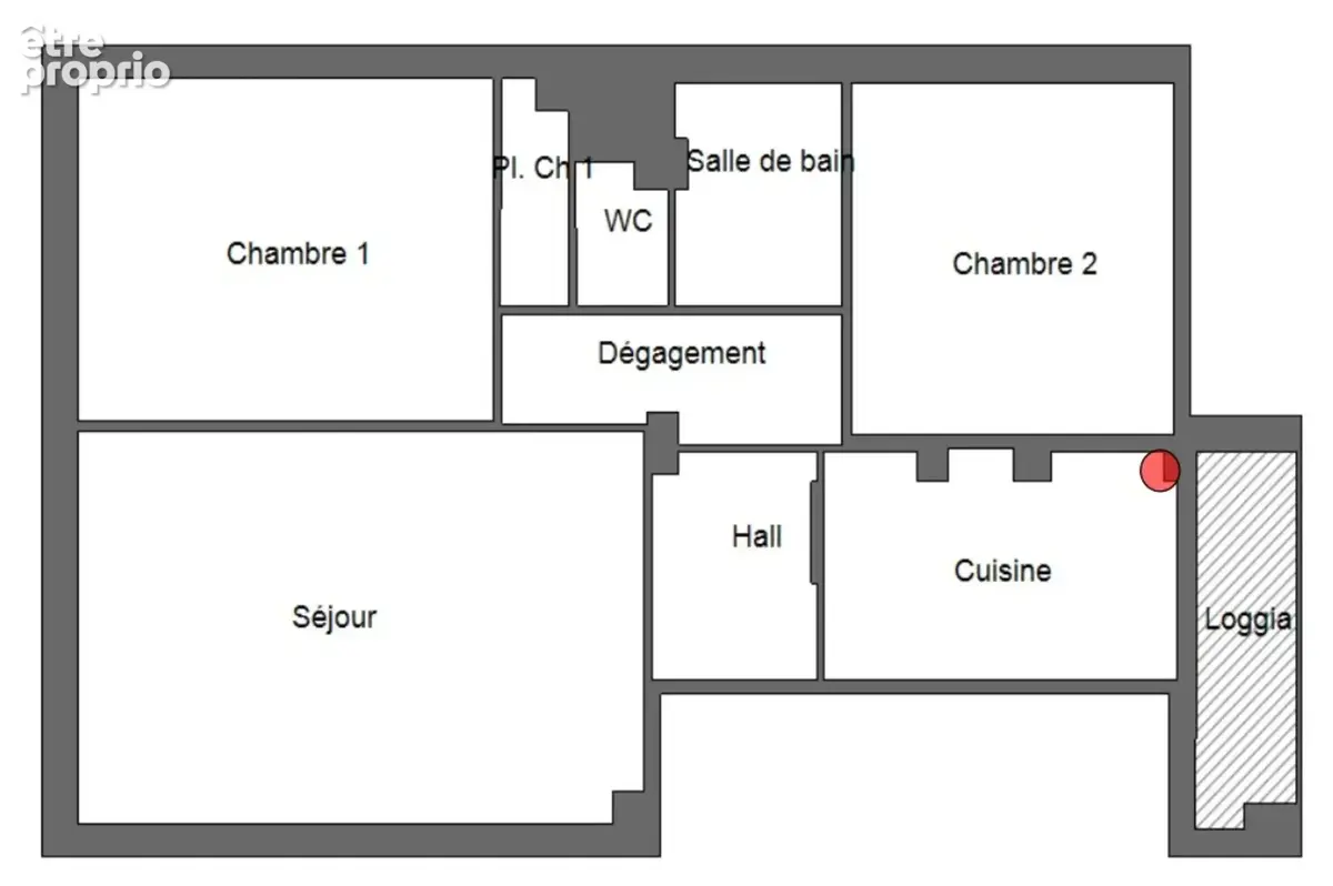 Dpt Bouches du Rhône (13), à vendre MARSEILLE 3EME ARRONDISSEMENT appartement T3 de 54,36 m² - photo 13