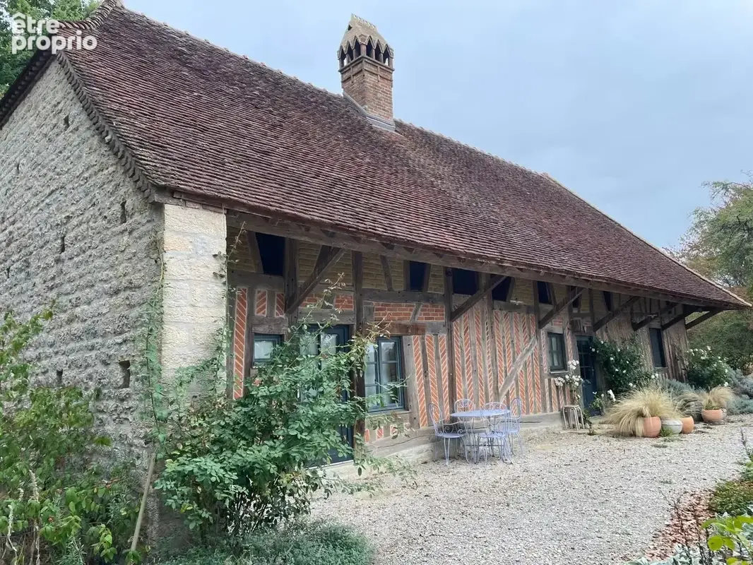 Rare – authentique ferme bressane du xviiie siècle – cadre exceptionnel- 100 m du 1er voisin - photo 2