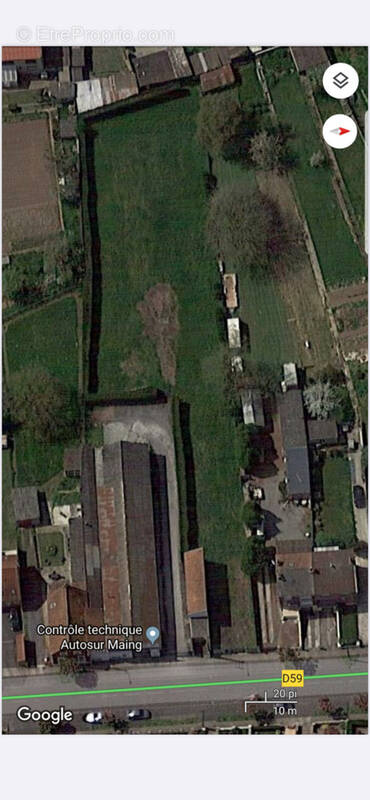 Terrain à MAING