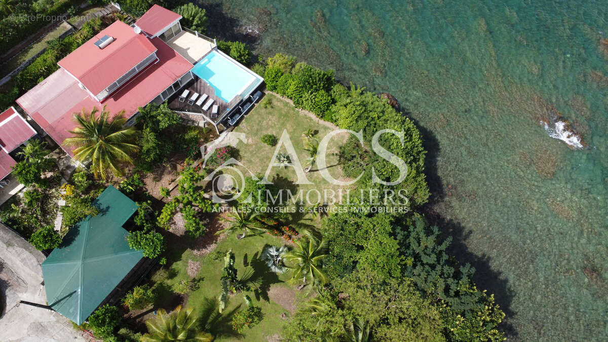 Magnifique propriété avec piscine en bord de mer - LES TROIS-ILETS - photo 2