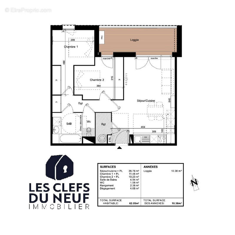 Appartement à MONTAUBAN