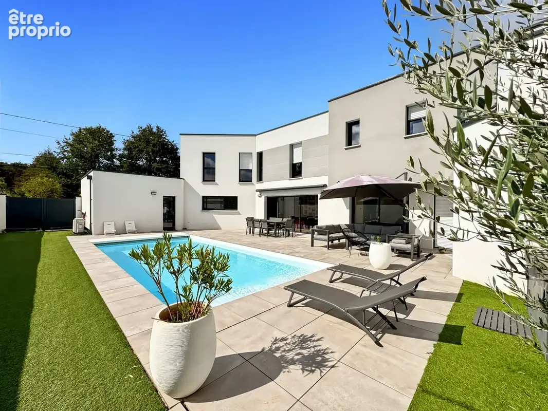 Saint-barthélemy-d’anjou – propriété contemporaine d’exception – piscine – espace bien-être - photo 22