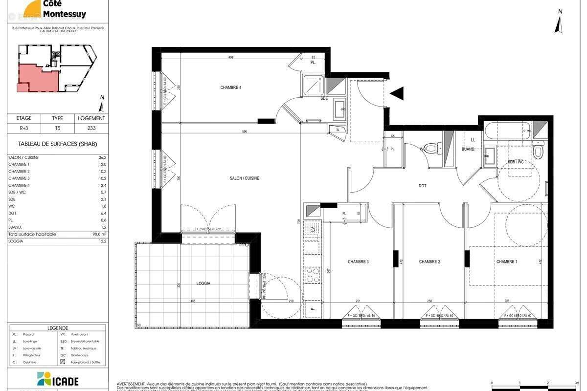 Appartement à CALUIRE-ET-CUIRE