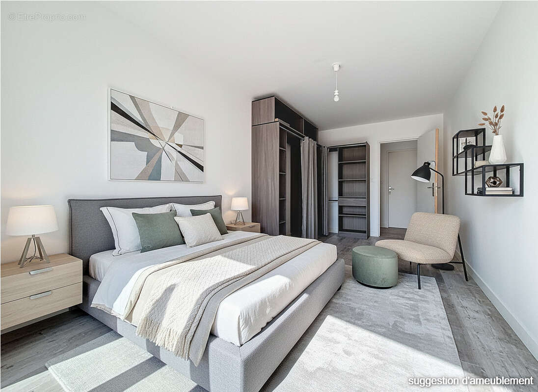Appartement T3 lumineux avec double balcon, Proche tramway - photo 7