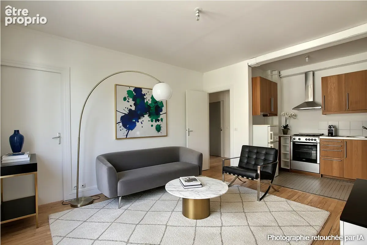 Appartement Asnieres Sur Seine 3 pièce(s) 56.56 m2 - photo 3