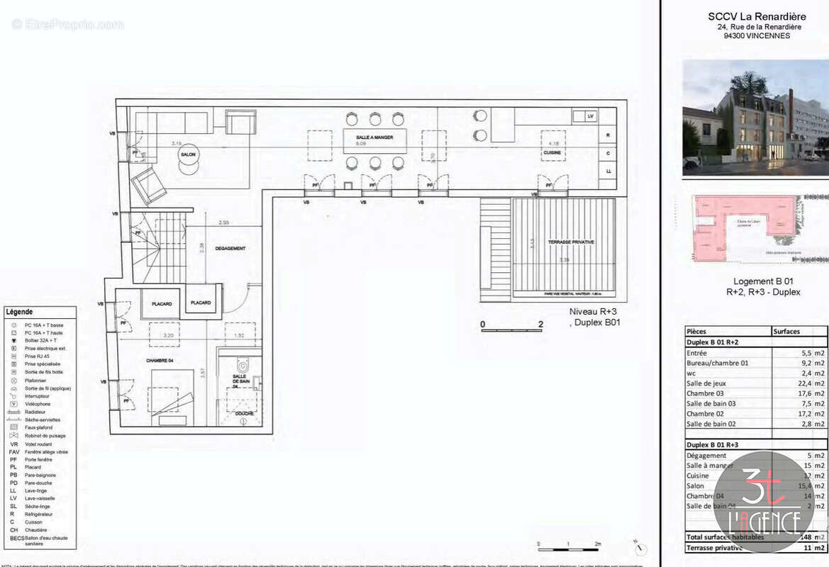 Appartement à VINCENNES