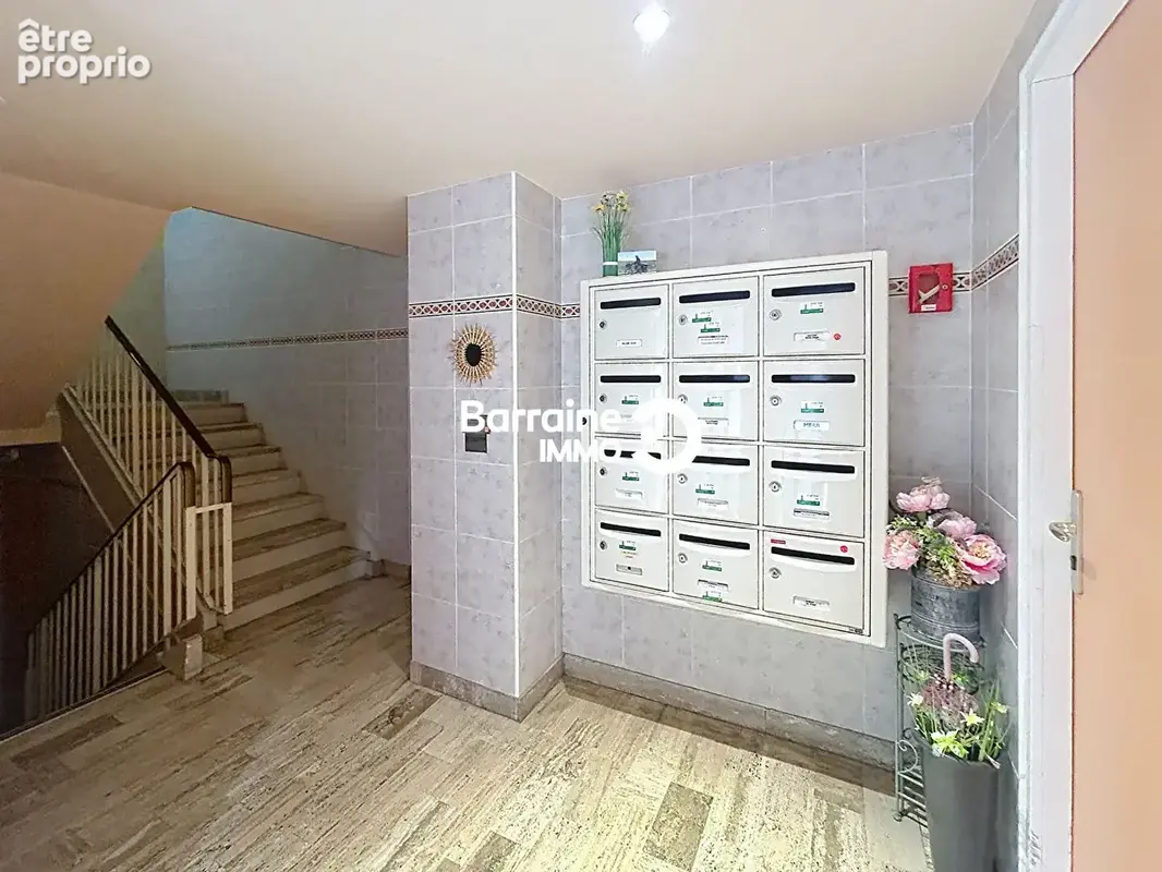 Exclusivité - lorient merville-appartement t3 avec ascenseur, balcon plein sud et vue dégagée - photo 19