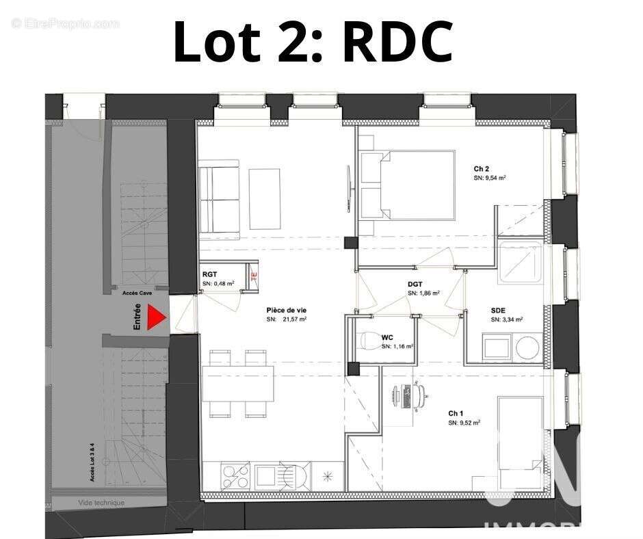 Photo 7 - Appartement à VAULX-MILIEU