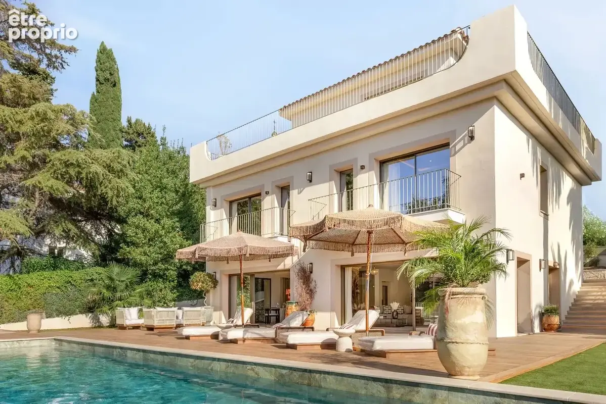 Cannes - luxueuse maison avec piscine à débordement – terrain de 1200 m² - photo 3
