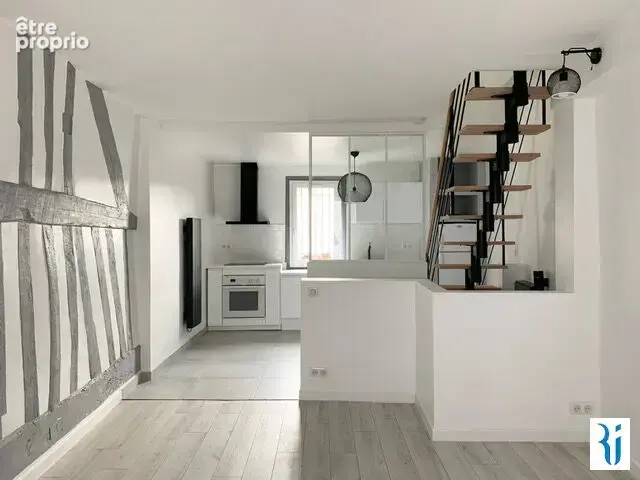 Appartement Rouen Cauchoise / Vieux Marché 3 pièce(s) 61.69 m2 - photo 2