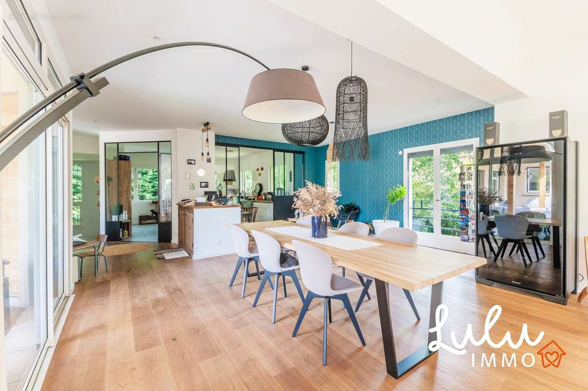 Ecully - Maison de 312 m2 habitable avec piscine, garage et cave - photo 9