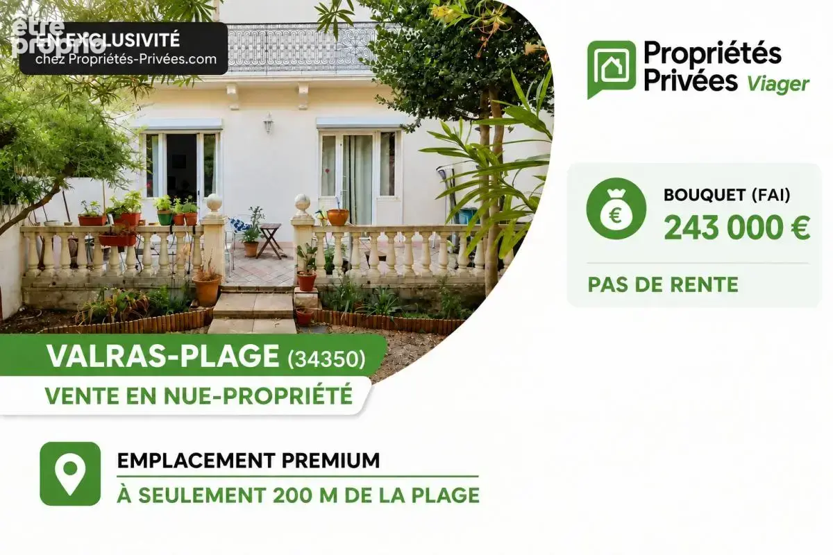 Maison à VALRAS-PLAGE