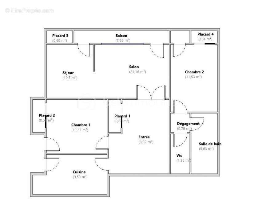 Appartement à LIMEIL-BREVANNES