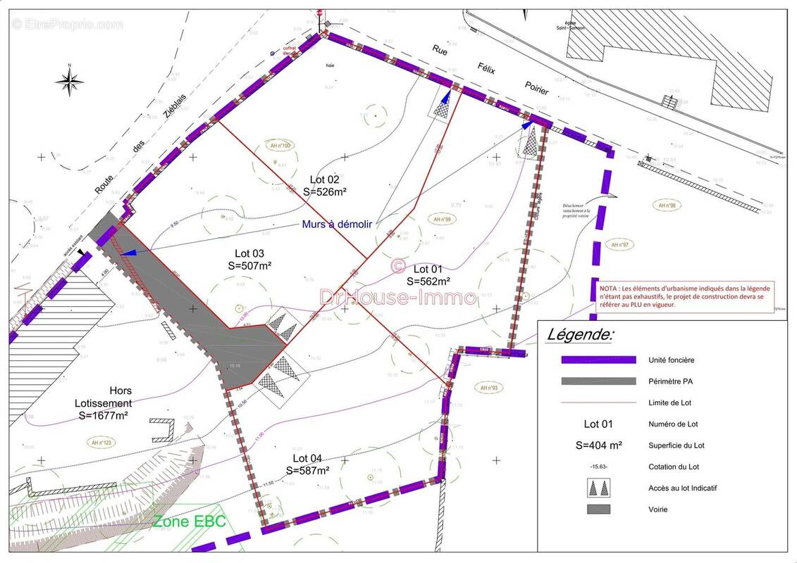 Terrain à DOL-DE-BRETAGNE