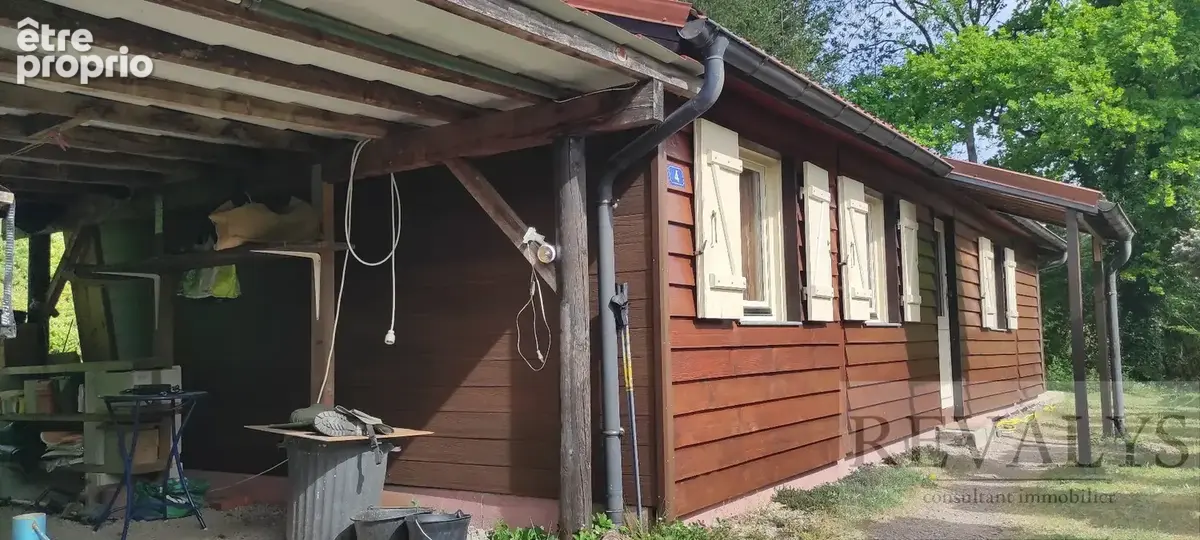 Secteur AUTUN 71400 Chalet d'habitation 51 m2 Terrasse Auvent Parcelle 1.976 m2 - photo 14