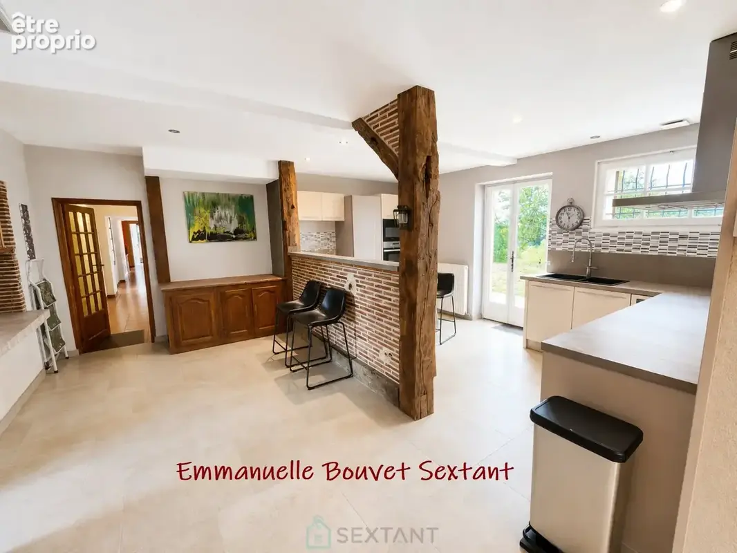Monbazillac, longère 180 m² avec vue, 5 chambres, garage, séchoir, SPA, ancien chai, 2300 m² de terrain - photo 7
