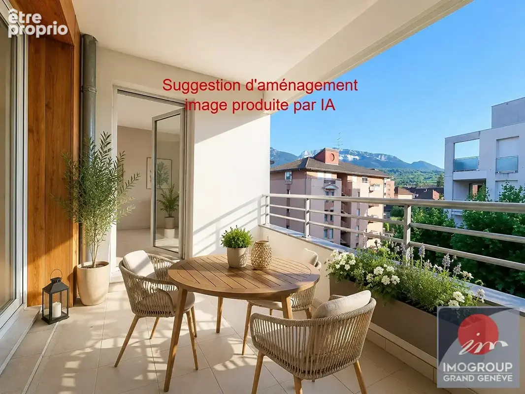 Appartement La Roche Sur Foron 3 pièce(s) 62.39 m2 - photo 3